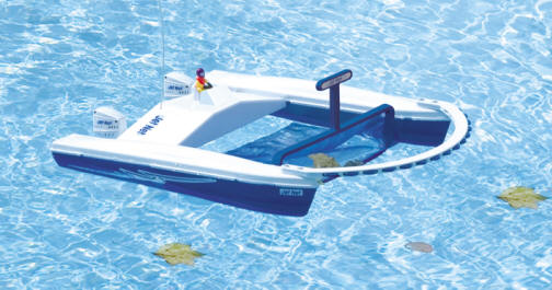 Dunnrite Pool Products : Hydro-Net Boat Skimmer